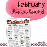 February Early Finishers Choice Board