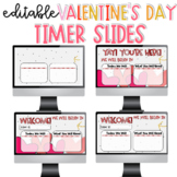 Valentines Day Virtual Timed Wait Slides PowerPoint and Go