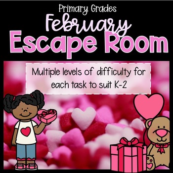Preview of Valentine’s Day Escape Room Challenge | February