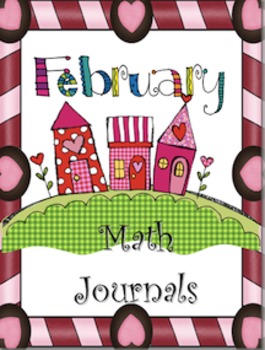 Preview of February Everyday Math Journals Powerpoint for the Smartboard