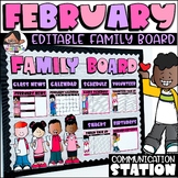February Family Board | Ultimate Communication Station
