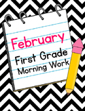 February First Grade Morning Work
