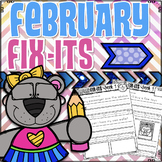 February Fix-It Sentences With Powerpoint