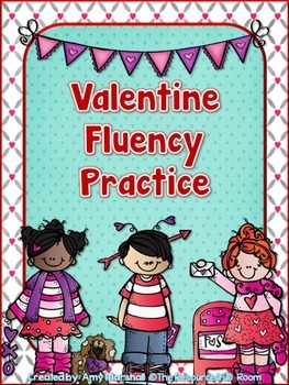 Preview of Valentines Fluency Practice Pack!