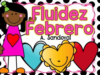 Preview of February Fluency in Spanish fluidez de febrero