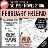 February Friend Novel Study