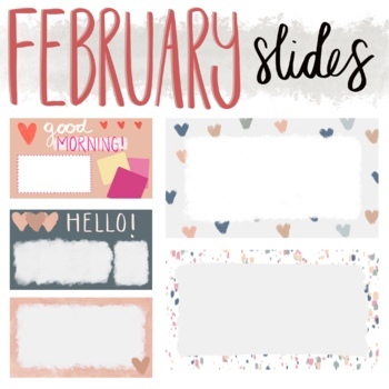 Preview of February Google Slides Template