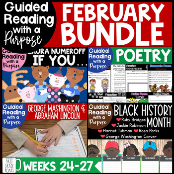 Preview of February Guided Reading with a Purpose