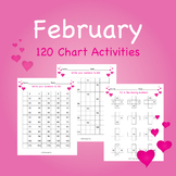 February Heart 120 Chart Activities