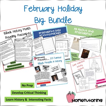 Preview of February Holiday Big Bundle