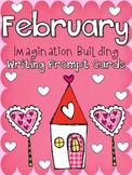 February Imagination Building Writing Prompt Cards