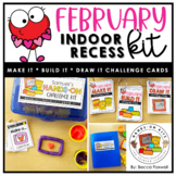 February Indoor Recess Kit | Hands-On Activities | Morning