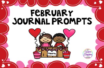 February Journal Prompts by My Creative Classroom and Chaos | TpT