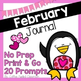 February Journal Writing | No Prep Writing Journal