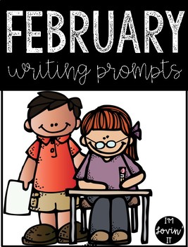 February Journal Writing Prompts by I'm Lovin' It | TpT