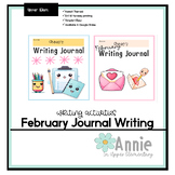 February Journal Writing Prompts in Upper Elementary, Prin