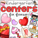 February Kindergarten 20 Centers (Math and Literacy)