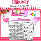 February Kindergarten Worksheets No Prep Printables - Febr