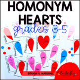 February Literacy Center | Homonyms, Homophones, Homographs