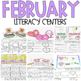 February Literacy Centers {CCSS}
