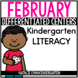 February Literacy Centers for Kindergarten