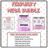 February MEGA BUNDLE | Literacy Centers | Phonics | Fluenc