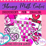 February Math Centers 5th Grade