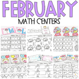 February Math Centers {CCSS}