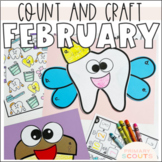 February Math Crafts for Kindergarten (Kindergarten Math) 
