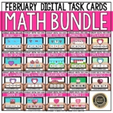 February Math Digital Task Cards