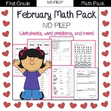 First Grade Math Pack {February}