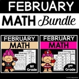 Math Worksheets for 1st and 2nd Grade |Bundle