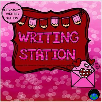 Preview of February Mini Writing Station