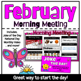 February Morning Meeting & SEL Check-In | Digital