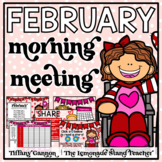February Morning Meeting and Calendar PowerPoint Slides