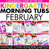 February Morning Tubs for Kindergarten | Kindergarten Morn
