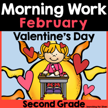 Preview of February Morning Work {2nd Grade} PDF & Digital Ready!