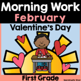 February Morning Work {1st Grade} PDF & Digital Ready!