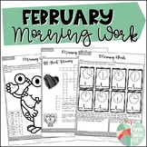 February Morning Work | For Upper Elementary | ELA and Mat