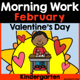 February Morning Work {Kindergarten} PDF & Digital Ready!