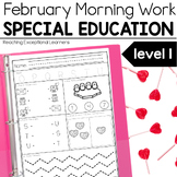 February Morning Work Special Education