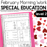 February Morning Work Special Education