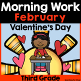 February Morning Work {3rd Grade} PDF & Digital Ready!