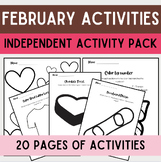 February Early Finishers Independent Activities | Elementa
