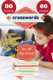 Puzzles for Crosswords -  30 Topics, 60 Pages