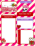 February Newsletter/ValentinesBingo/ValentinesWordSearch Bundle!