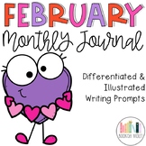 February No Prep Journal Prompts