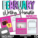 February Paperless Writing Prompts with Photographs | Vale