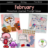 February Preschool Journal Prompts