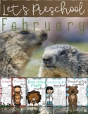 February Preschool Printables